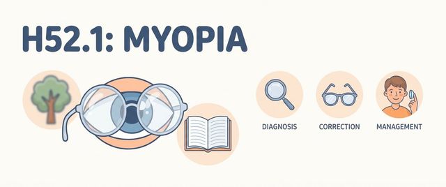 H52.1 — Myopia in ICD-10: What This Diagnosis Code Means