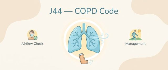 J44 — What This ICD-10 Code Means and What a COPD Diagnosis Is