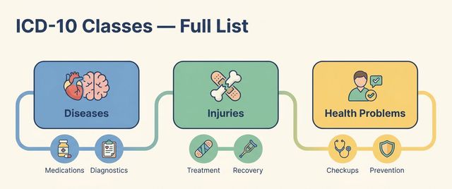 ICD-10 Classes — the Full List of All 22 Chapters Explained