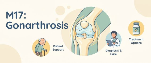 M17 — Gonarthrosis (Knee Osteoarthritis): ICD-10 Code Explained