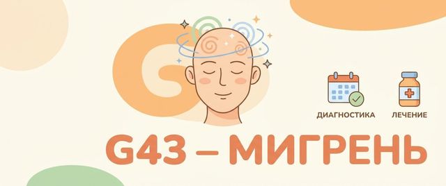 G43 — что за диагноз: расшифровка кода МКБ-10 «Мигрень»