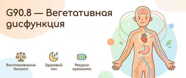 G90.8 — что за диагноз: расстройство вегетативной нервной системы