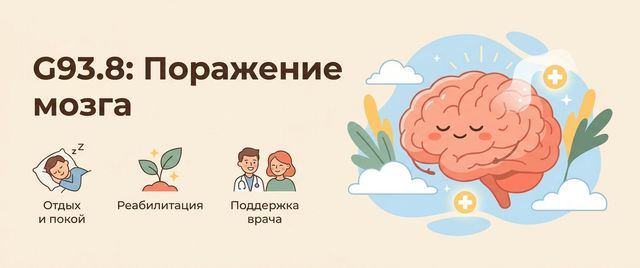 G93.8 — другие уточнённые поражения мозга: расшифровка кода МКБ-10
