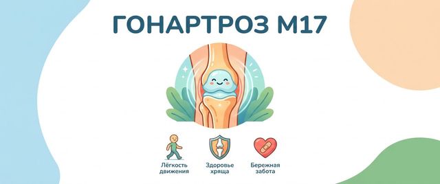 M17 — гонартроз (артроз коленного сустава): расшифровка кода МКБ-10