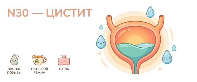 N30 — что за диагноз: цистит по МКБ-10 и что делать дальше