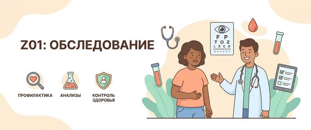 Z01 — что за диагноз: расшифровка кода МКБ-10 простыми словами