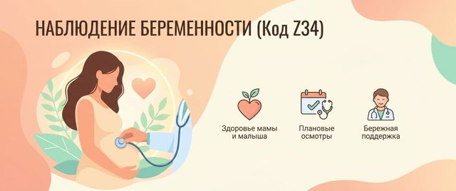 Z34 — что за диагноз: наблюдение за нормальной беременностью