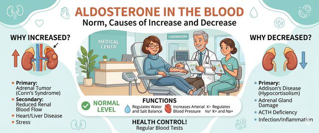 Aldosterone Blood Test: Normal Levels, High and Low Results