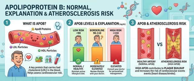 ApoB Blood Test: Normal Levels, Interpretation and Cardiovascular Risk