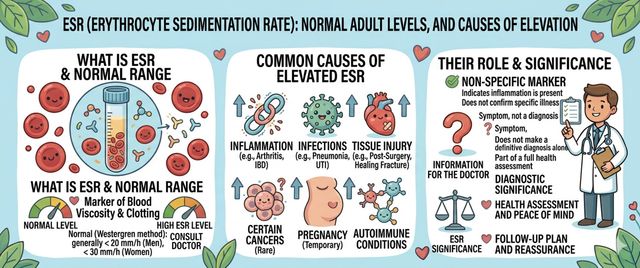 ESR Blood Test: Normal Range by Age and Sex Explained