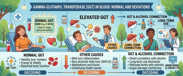 GGT Blood Test: Normal Levels, Causes and Interpretation