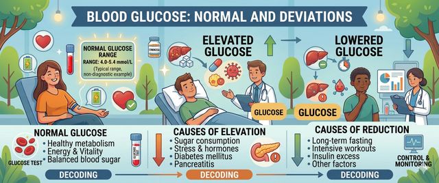 Blood Glucose: Normal Range, Causes of High and Low Levels