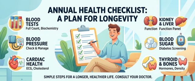 Annual Lab Tests Checklist: Key Biomarkers for Longevity
