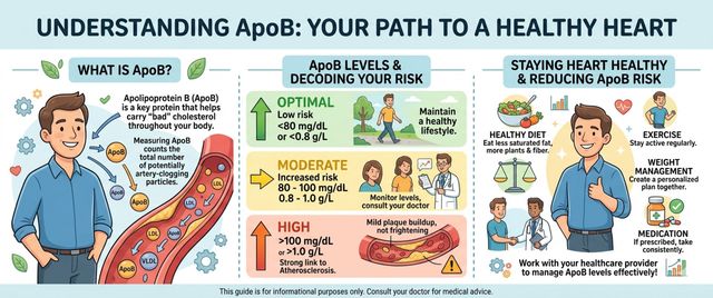 ApoB: What It Measures, Normal Levels and Atherosclerosis Risk