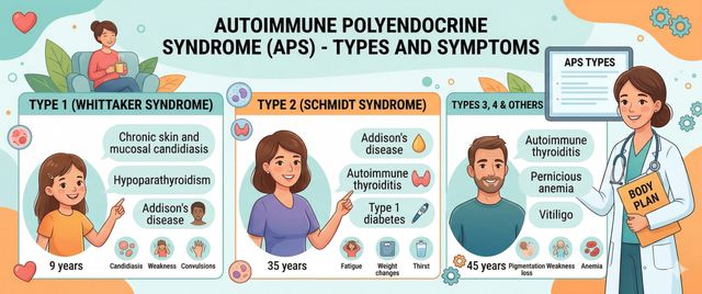 Autoimmune Polyendocrine Syndrome: Types and Symptoms