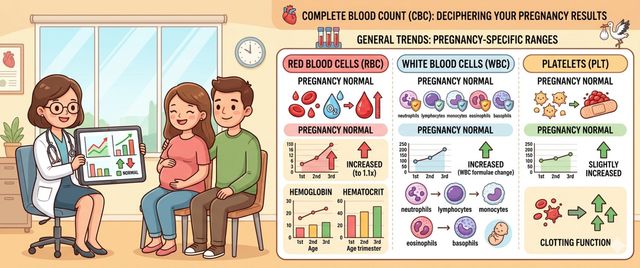Complete Blood Count in Pregnancy: Normal Ranges by Trimester
