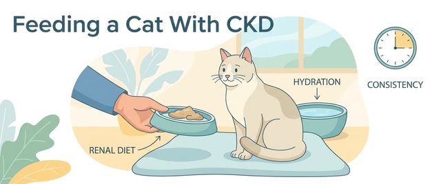 Feeding a Cat With Kidney Disease: Phosphorus and Stages