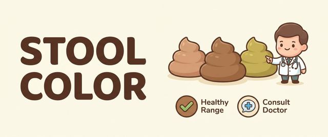Stool Color: What Green, Black or Pale Stool Means