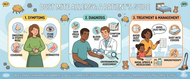 Dust Mite Allergy: Symptoms, Diagnosis and Treatment
