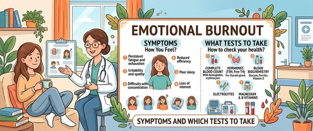 Emotional Burnout: Symptoms and Which Lab Tests to Take
