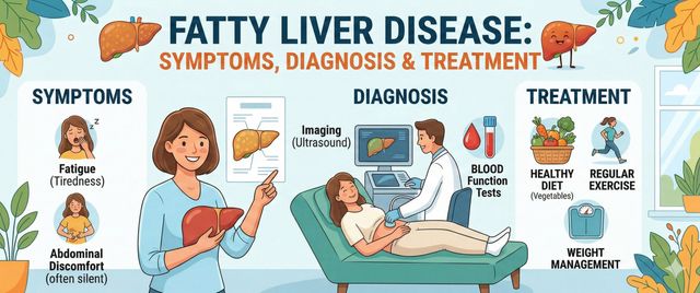 Non-Alcoholic Fatty Liver Disease: Symptoms and Treatment