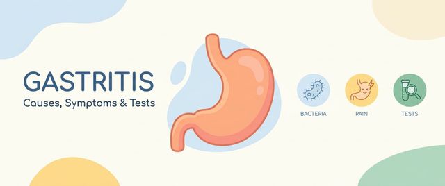 Gastritis: Causes, Symptoms and Which Tests You Need