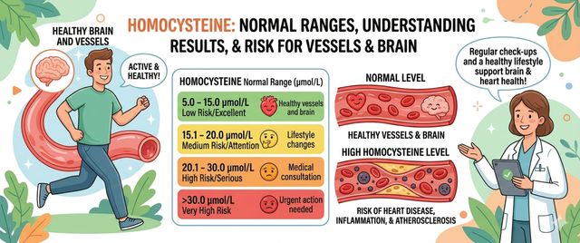 Homocysteine: Normal Levels, Interpretation and Cardiovascular Risk
