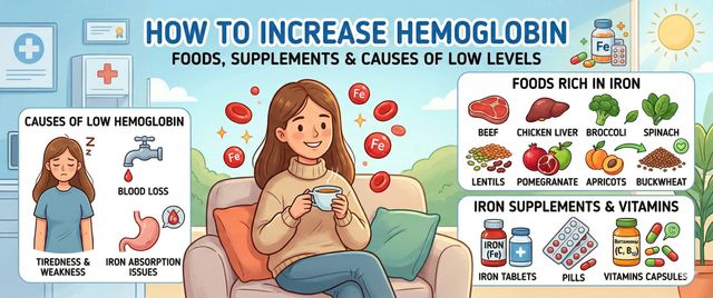 How to Increase Haemoglobin: Foods, Supplements and Causes