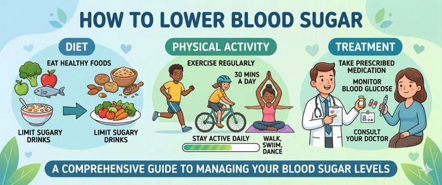 How to Lower Blood Sugar: Diet, Exercise and Medication