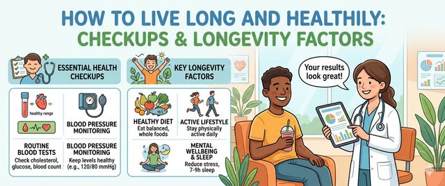 How to Live Long and Healthy: Tests and Longevity Factors