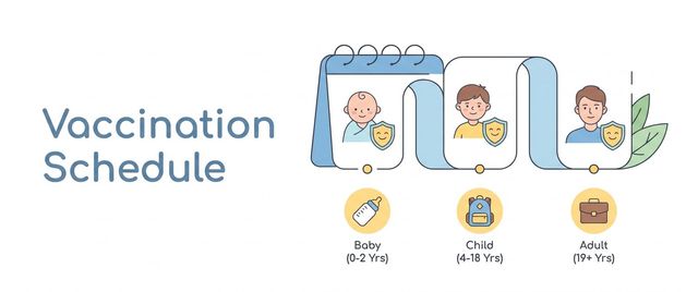Vaccination Schedule 2026: For Children and Adults by Age