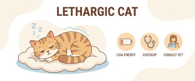 A Lethargic Cat: What to Check First and When to See a Vet