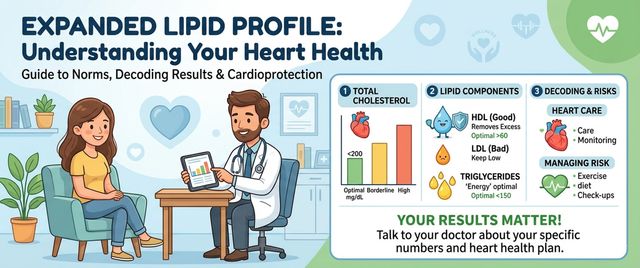 Extended Lipid Panel: Normal Ranges, Interpretation and Heart Risk