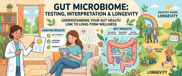 Gut Microbiome and Longevity: Tests, Interpretation and What Works