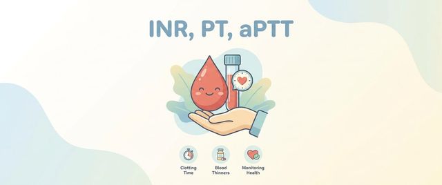 INR, PT and aPTT: Warfarin, Heparin and Clotting Values