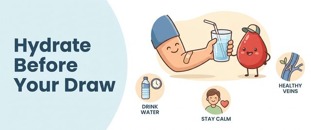 Can You Drink Water Before a Blood Test: What Fasting Allows