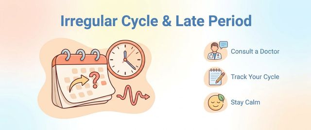 Irregular Cycle and Late Period: Causes and Which Hormones