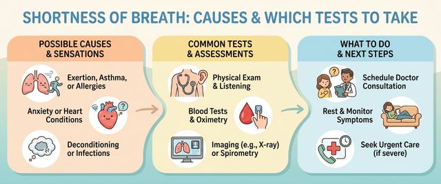 Shortness of Breath: Causes and Which Tests to Take