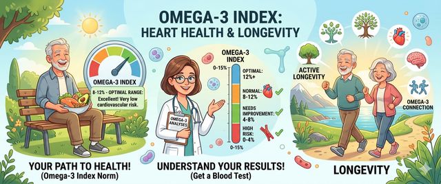 Omega-3 Index and Longevity: How to Raise It with Diet and Fish Oil