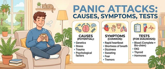 Panic Attacks: Causes, Symptoms and Which Tests to Take