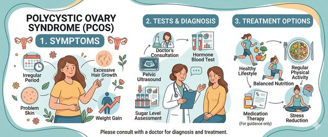 Polycystic Ovary Syndrome (PCOS): Symptoms, Tests and Treatment