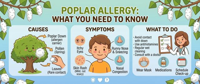 Poplar Allergy: Symptoms, Pollen vs Fluff and Treatment