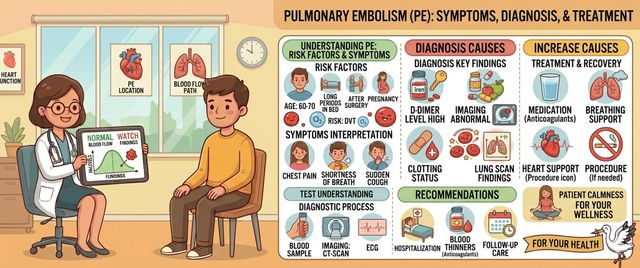 Pulmonary Embolism (PE): Symptoms, Diagnosis and Treatment