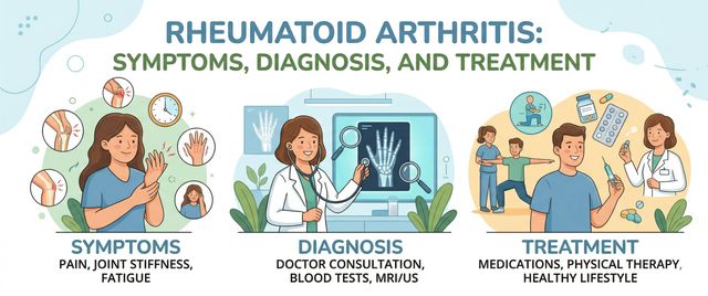 Rheumatoid Arthritis: Symptoms, Diagnosis and Treatment