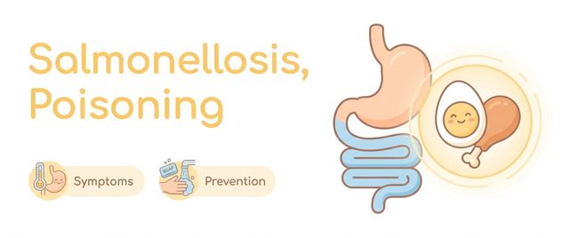 Salmonellosis and Food Poisoning: Symptoms and What to Do