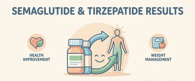 Semaglutide and tirzepatide: what results to really expect