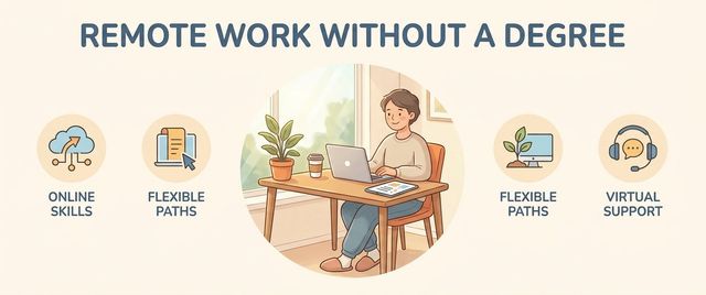 Remote Occupations and Entry Without a Degree