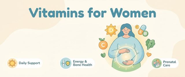 Vitamins for Women: What You Really Need and by Age