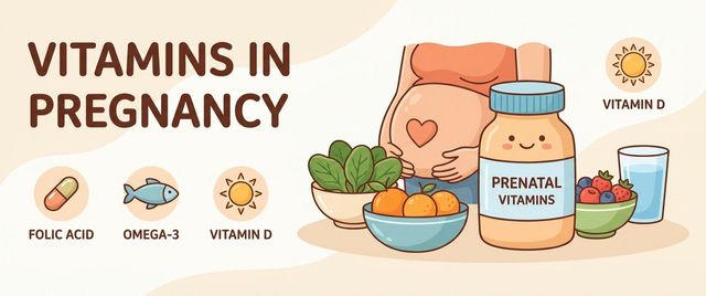 Vitamins in Pregnancy: Which You Need and by Trimester