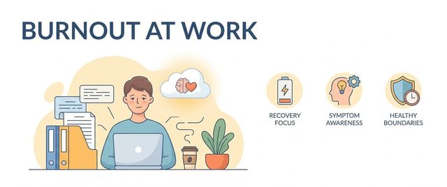 Burnout at Work: The Six Areas of Working Life That Burn You
